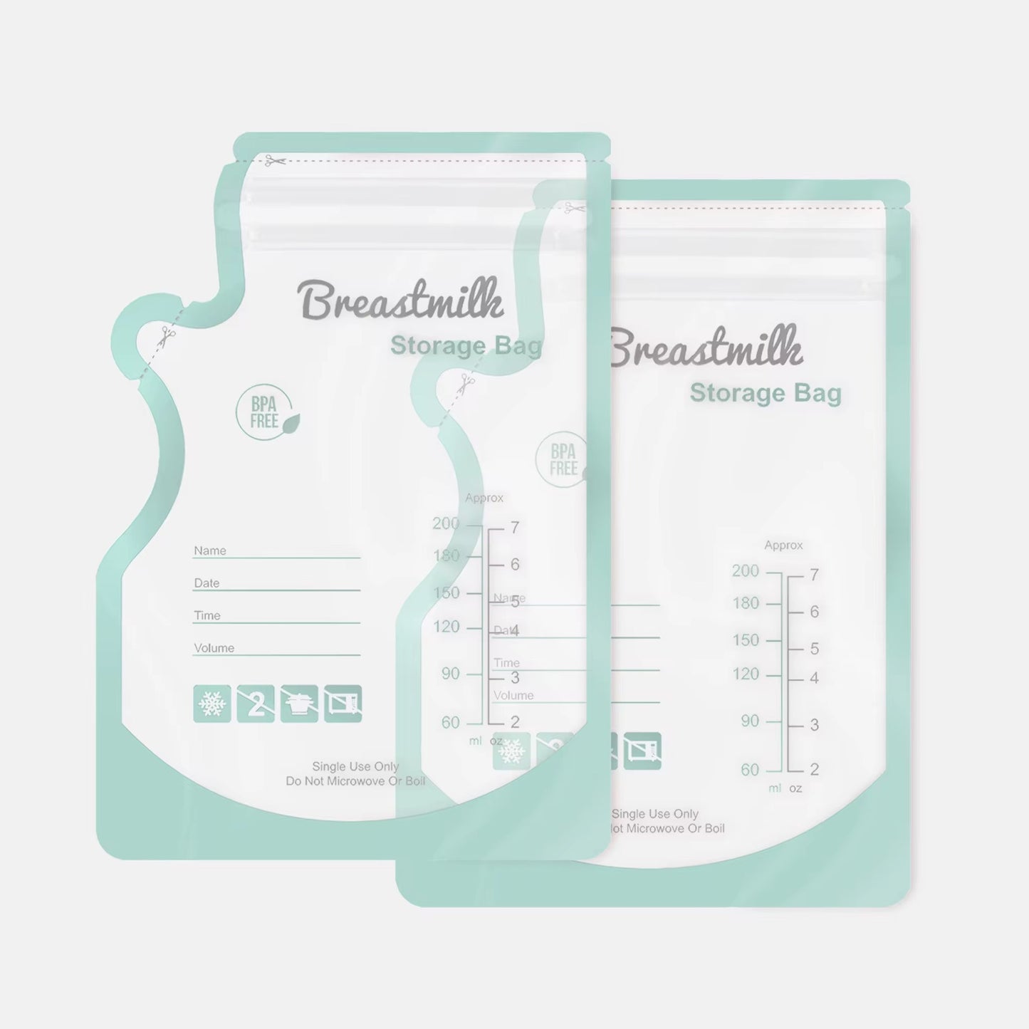 Milk storage bag