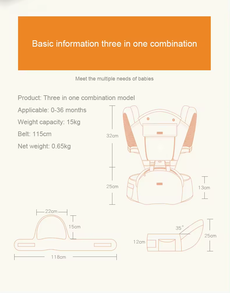 4in1 Baby Carrier